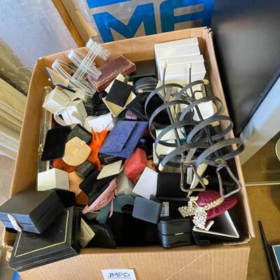 Large lot of Jewelry Storage and Display #1