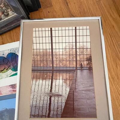 Assorted art photos and batik
