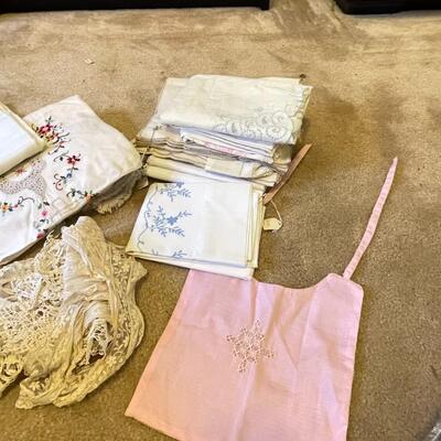 Vintage linens