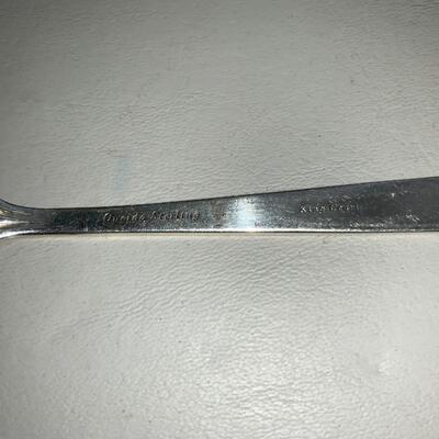 Sterling silver flatware set