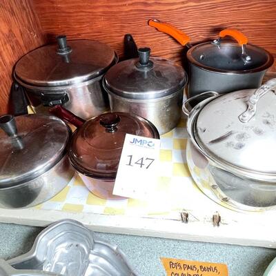 Pots and pans