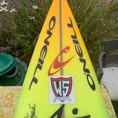 Surfboard 2, Pro-Surfer signed 