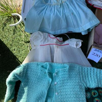 Vintage toys and clothes