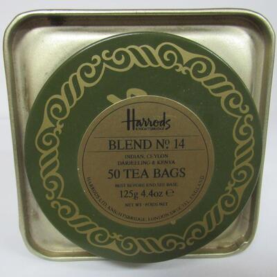 Harrods of London Tea Blend #14 Tin