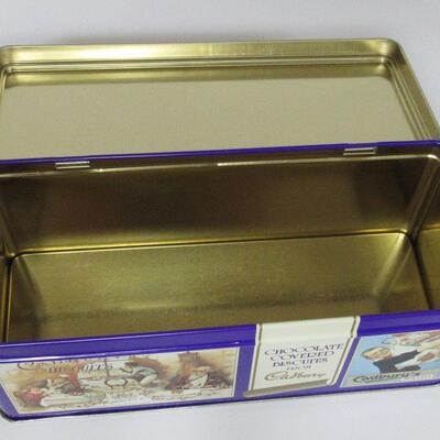Cadbury's Chocolates Tin, Hinged Lid