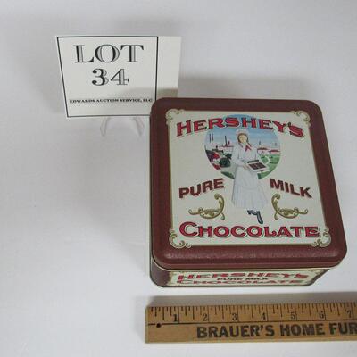 Hershey's Chocolates Tin #2