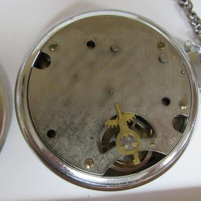 1950s Ingraham Top Notch Pocket Watch