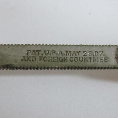 2 Vintage Celluloid Handled Straight Razors