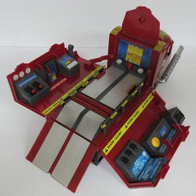 Vintage Iron Man 2 Touch Tech Truck Stark Industries Mobile Headquarters, Opens Up - See all photos and description