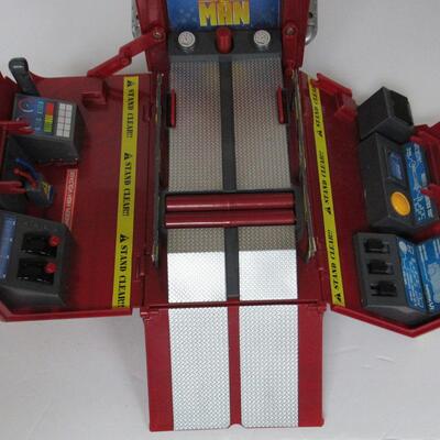 Vintage Iron Man 2 Touch Tech Truck Stark Industries Mobile Headquarters, Opens Up - See all photos and description