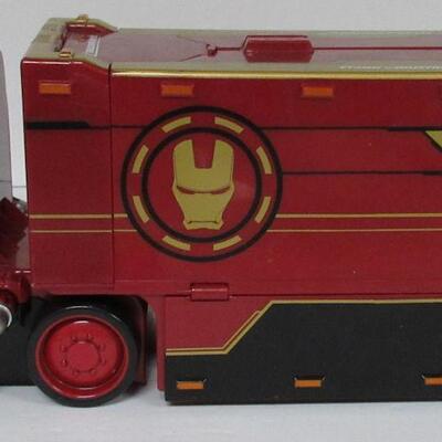 Vintage Iron Man 2 Touch Tech Truck Stark Industries Mobile Headquarters, Opens Up - See all photos and description