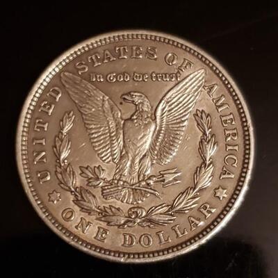 1921 Morgan silver dollar 