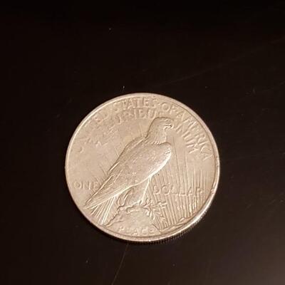 1922 Peace silver dollar 