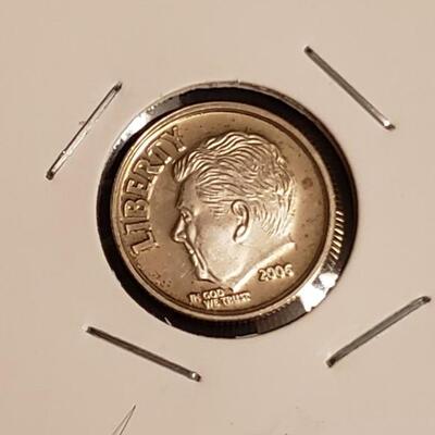 2006 Special mint Silver  Ronald Regan collectable dime 