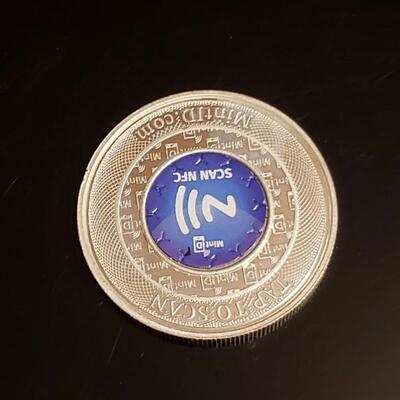 1 oz Silver round BU 