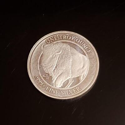 1 oz Silver round BU 