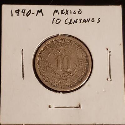 1940 m Mexico 10 centavos 