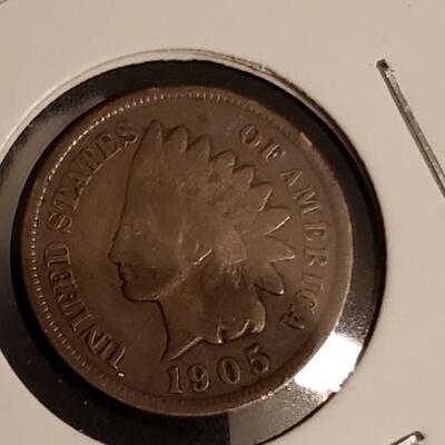 1905 VG Indian head cent 