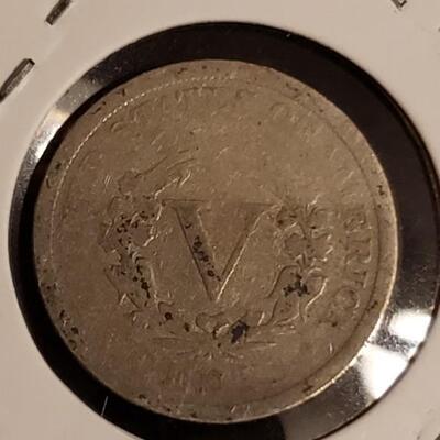 1899 V nickle 