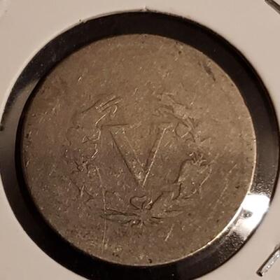1889 v nickle 