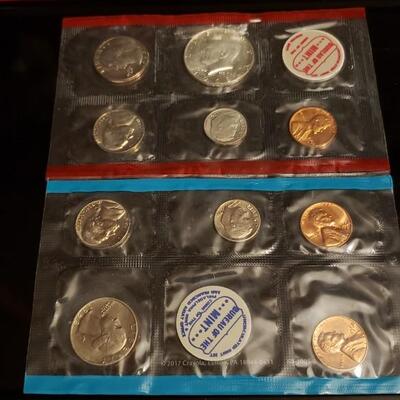 1968 Mint set silver half dollar