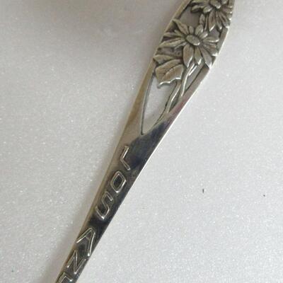 Lot of 5 Sterling Silver Spoons, 3.1 Oz Total Wt. Read description for more details