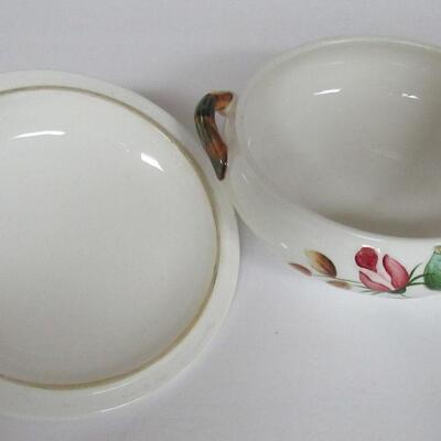 Vintage Lefton Americana Covered Casserole