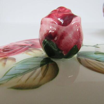 Vintage Lefton Americana Covered Casserole