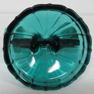 Vintage Swirl Ultramarine Two Lite Candle Holder