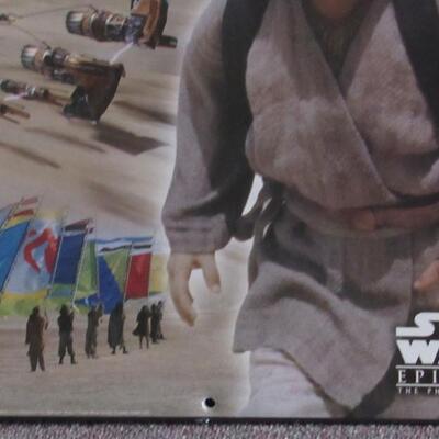 VERY RARE Star Wars Phantom Menace Store Wall Display From Kmart in Fond du Lac, WI, Double Sided