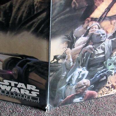 VERY RARE Star Wars Phantom Menace Store Wall Display From Kmart in Fond du Lac, WI, Double Sided