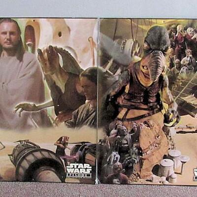 VERY RARE Star Wars Phantom Menace Store Wall Display From Kmart in Fond du Lac, WI, Double Sided