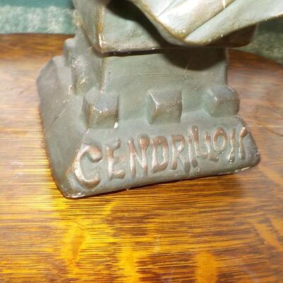 " Cendrillon ou" French Cinderella sculpture.