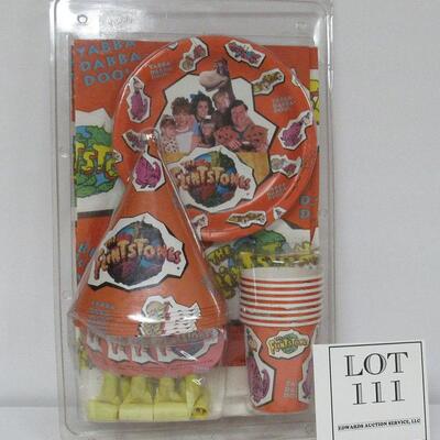 Flintstones Party Set In Package Unused