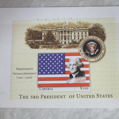3 1st Day Issue Canceled Envelopes: 1987 Wildlife Osprey, 1994 Popular Singers, 1994 Blues & Jazz, 1 1994 T Jefferson Stamp