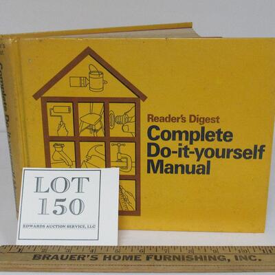 Older Hard Cover Reader's Digest Complete Do It Yourself Manual