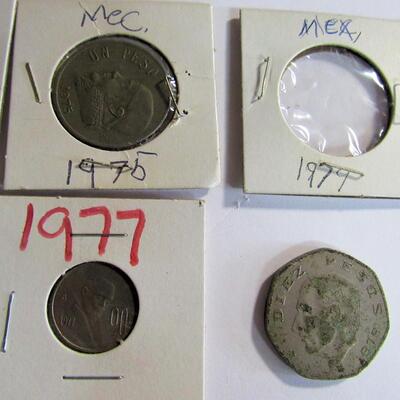 Lot of Misc 1970s Mexican Coins