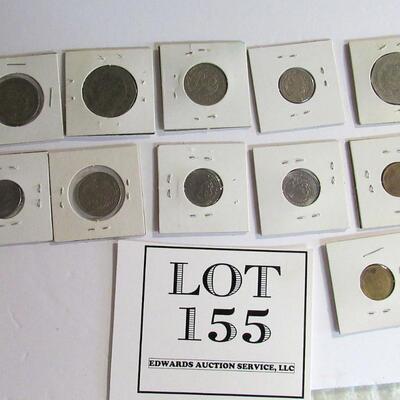 Lot of Misc 1980s Mexican Coins