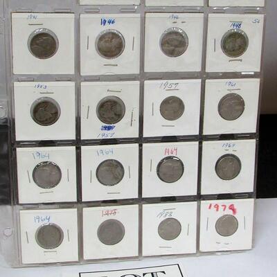 Lot of 19 Nickels Random Dates From 1939-1983