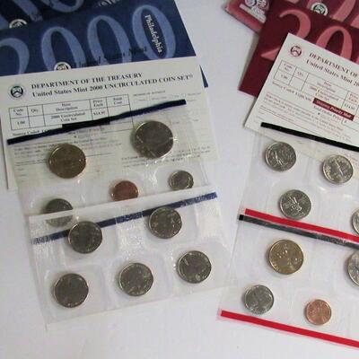 2000 Uncirculated Coin Set Denver and Philadelphia