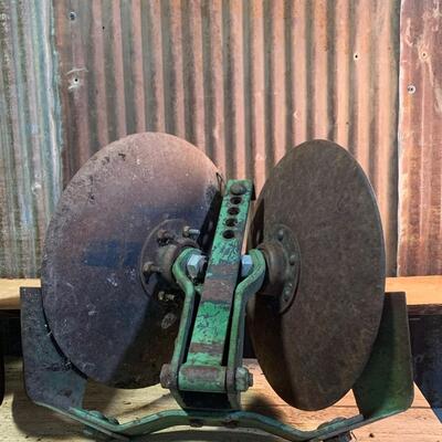 Antique Primitive John Deere Disc Blades - QTY 2 Sets