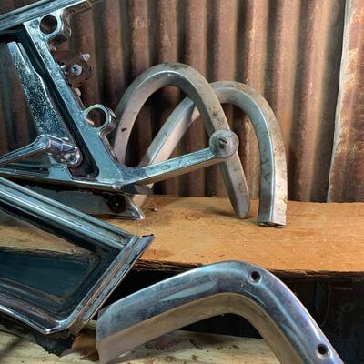 Antique Automobile Window Wing Assemblies - QTY 2 Sets