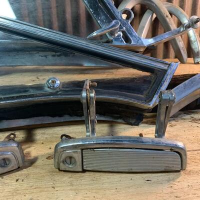 Antique Automobile Window Wing Assemblies - QTY 2 Sets