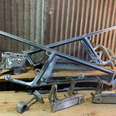 Antique Automobile Window Wing Assemblies - QTY 2 Sets