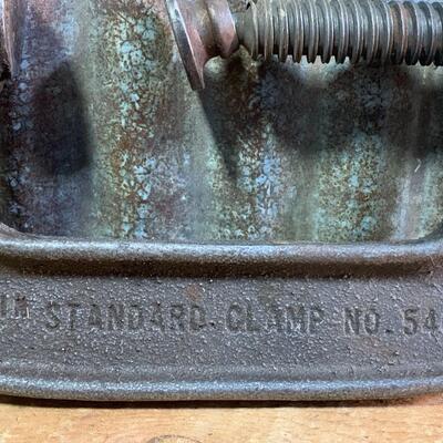 Vintage Large "C" Clamp (s) Heavy Steel - QTY 3