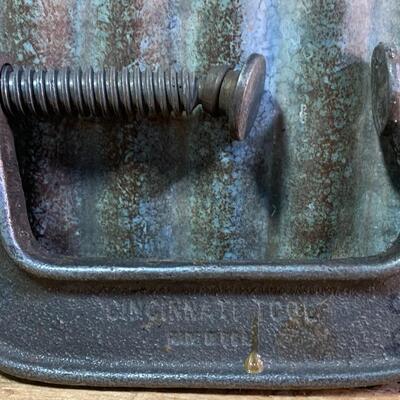 Vintage Large "C" Clamp (s) Heavy Steel - QTY 3