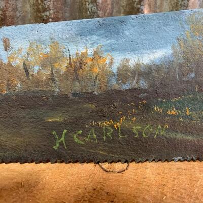 Vintage Saw, Hand painted , Diston QTY 2