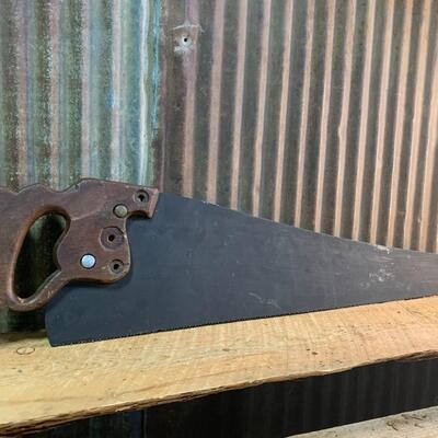 Vintage Saw, Hand painted , Diston QTY 2