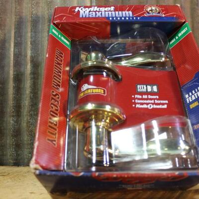 Kwikset Maximum Security  Hall and Closet Tungsten Door Handle 92001 - Qty 5