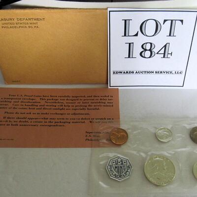 1962 US Mint Silver Proof Set